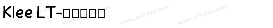 Klee LT字体转换